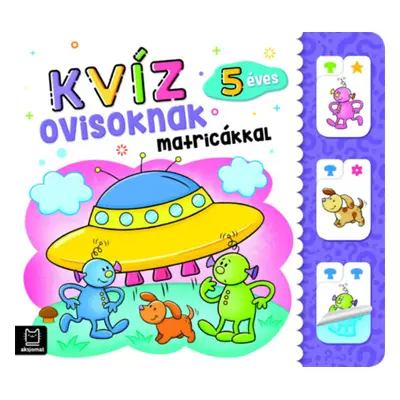 Kvíz ovisoknak matricákkal - 5 éves - ÚJ