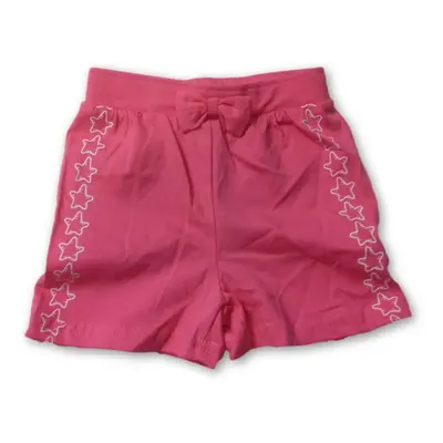 74-es pink, oldalt csillagos pamutshort - Ergee - ÚJ