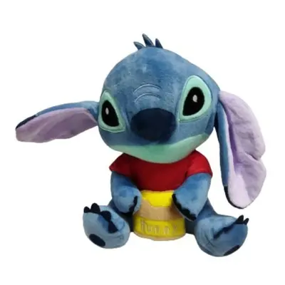 Kék plüss figura, mézesbödönös - Lilo és Stitch - ÚJ