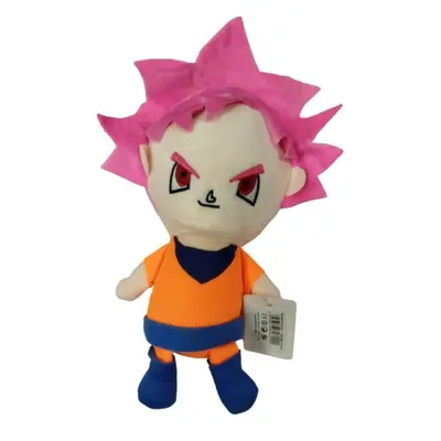 Pink hajú plüss figura, 27 cm-es - Dragon Balls - ÚJ