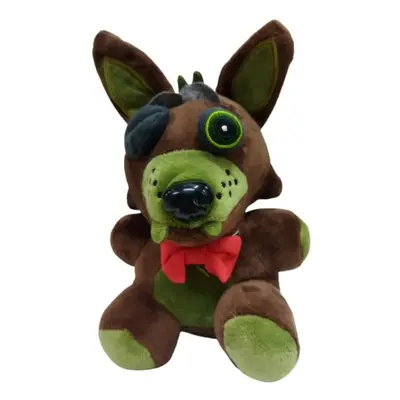 20 cm-es barna Phantom Foxy kalóz róka, plüss figura - FNAF - Five Nights at Freddy&#039;s - ÚJ