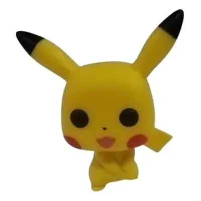 13 cm-es sárga műanyag figura - Pikachu - Pokémon - ÚJ