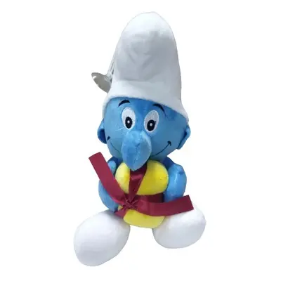 Plüss figura ajándékkal - Hupikék Törpikék - The Smurfs - ÚJ