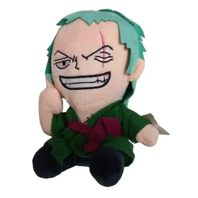 Zöld hajú plüss anime figura - Roronoa Zoro - ÚJ