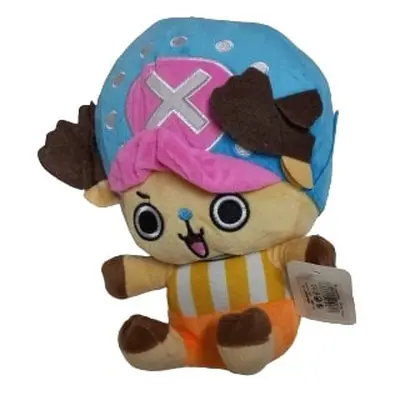 Kék kalapos plüss anime figura - Chopper - One Piece - ÚJ