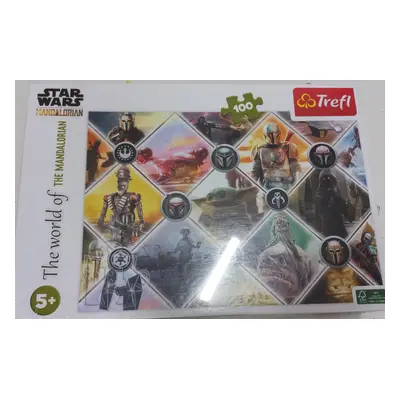 100 db-os puzzle, kirakó - Trefl - Star Wars - The Mandalorian - ÚJ