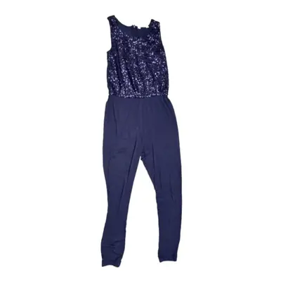 170-es kék flitteres playsuit, jumpsuit - H&M