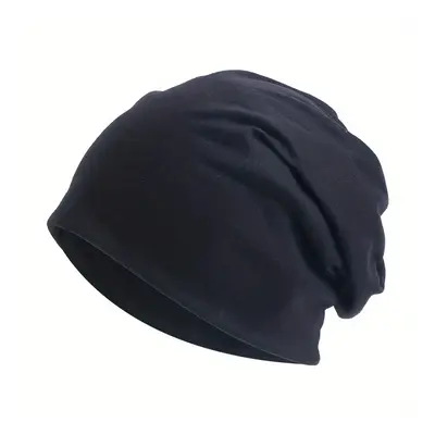 Fekete beanie sapka, unisex, felnőtt méret - ÚJ