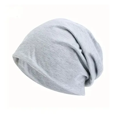 Világosszürke beanie sapka, unisex, felnőtt méret - ÚJ