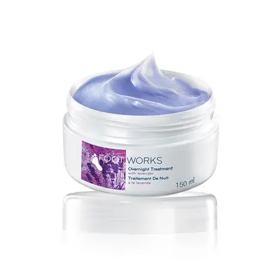 Footworks levendulás hidratáló éjszakai lábkrém 150 ml - Avon - ÚJ