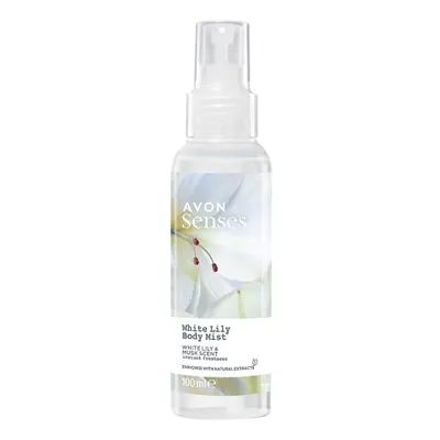 White Lily testpermet (fehér liliom) 100 ml - Avon - ÚJ