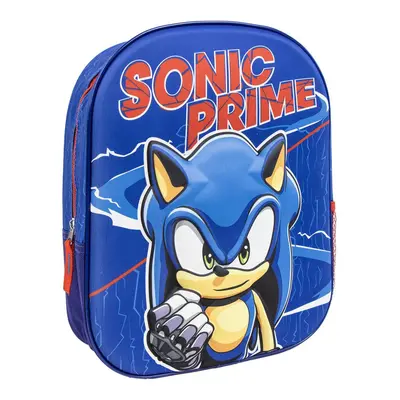 Sonic a sündisznó Prime 3D hátizsák, táska 31 cm