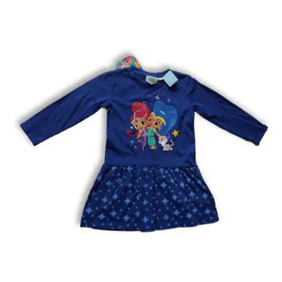 92-es kék csillagos ruha - Shimmer Shine - ÚJ