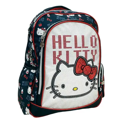 Hello Kitty Heart iskolatáska, táska 46 cm