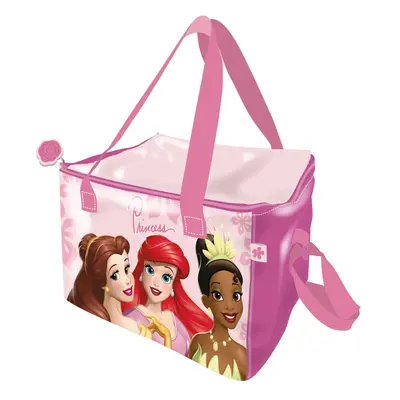 Disney Hercegnők Pink thermo uzsonnás táska, hűtőtáska 22,5 cm