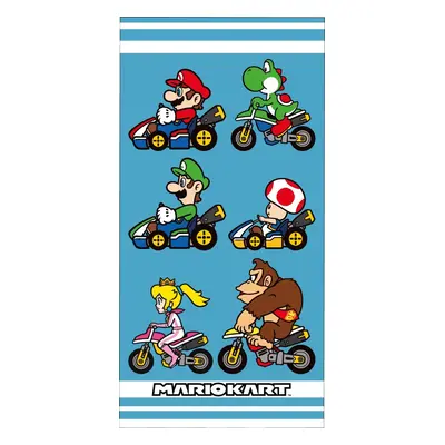 Super Mario Mariokart fürdőlepedő, strand törölköző 70x140cm