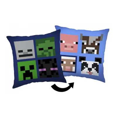 Minecraft Bad Mobs párna, díszpárna 40*40 cm