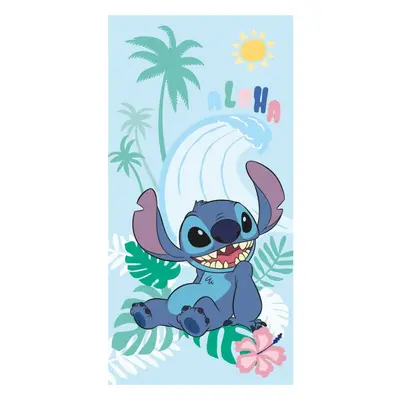 Disney Lilo és Stitch, A csillagkutya Sun fürdőlepedő, strand törölköző 70x140cm