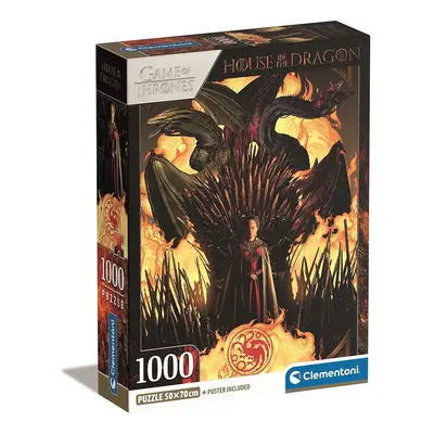 Sárkányok Háza Throne 1000 db-os puzzle Clementoni