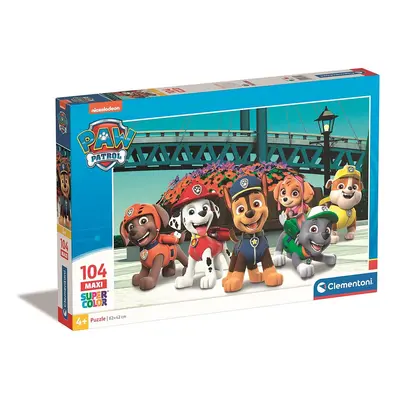 Mancs Őrjárat Adventure Bay 104 db-os maxi puzzle Clementoni