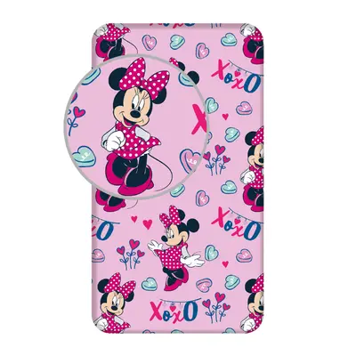 Disney Minnie XoXo gumis lepedő 90x200 cm