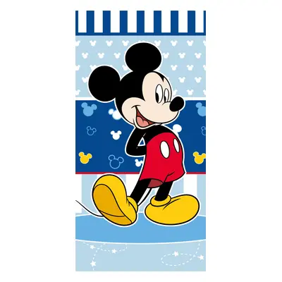 Disney Mickey Blue fürdőlepedő, strand törölköző 70x140cm