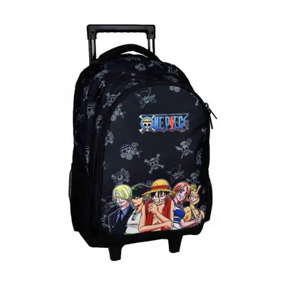 One Piece Crew gurulós iskolatáska, táska 46 cm - ÚJ