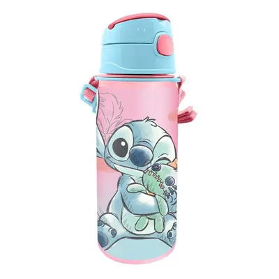 Disney Lilo és Stitch, A csillagkutya Cheeky alumínium kulacs akasztóval 600 ml