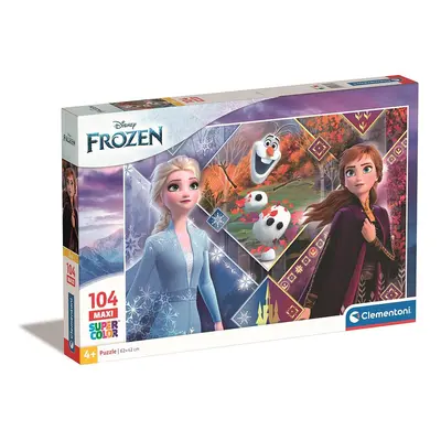 Disney Jégvarázs Winter Magic 104 db-os maxi puzzle Clementoni