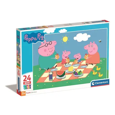 Peppa malac Picnic 24 db-os maxi puzzle Clementoni