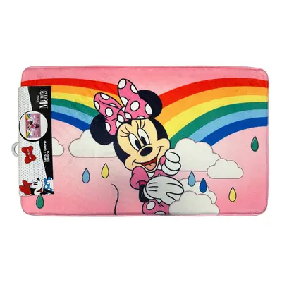 Disney Minnie Rainbow lábtörlő, fürdőszobai kilépő 40x70 cm