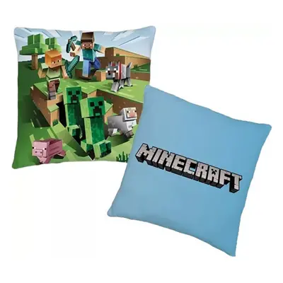 Minecraft Explor párna, díszpárna 40x40 cm