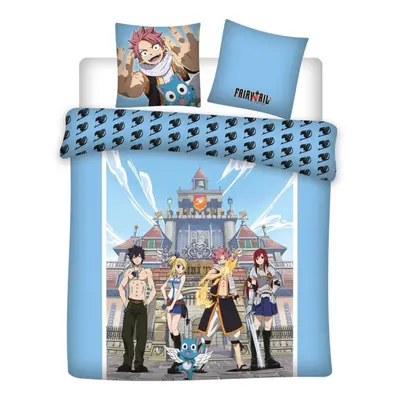 Fairy Tail dupla, kétszemélyes ágyneműhuzat 240×220cm, 63x63 cm Microfibre