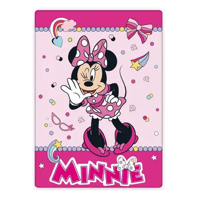 Disney Minnie Funny polár takaró 100x140cm