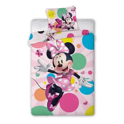 Disney Minnie Dotted ágyneműhuzat 140×200cm, 70×90 cm