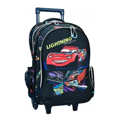 Disney Verdák Lightning gurulós iskolatáska, táska 46 cm