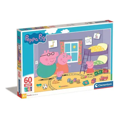 Peppa malac Play Room 60 db-os maxi puzzle Clementoni