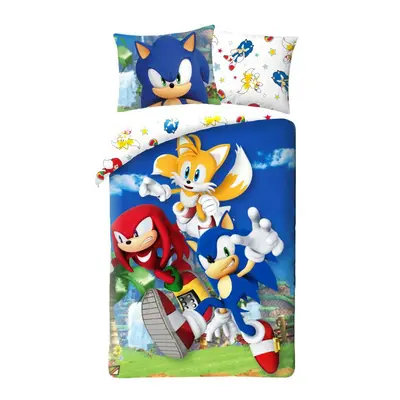 Sonic a sündisznó Dash ágyneműhuzat 140×200cm, 70×90 cm