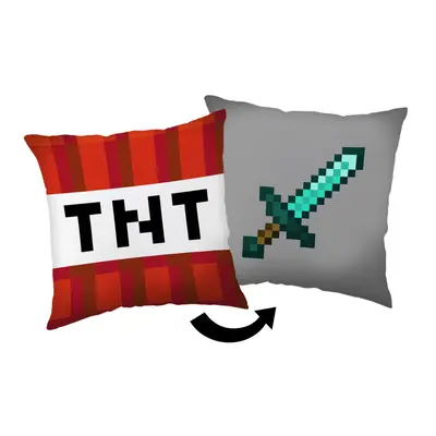 Minecraft TNT Sword párna, díszpárna 40*40 cm