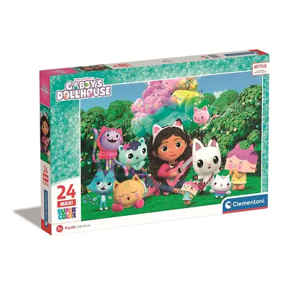 Gabi babaháza Rainbow-Tree 24 db-os maxi puzzle Clementoni