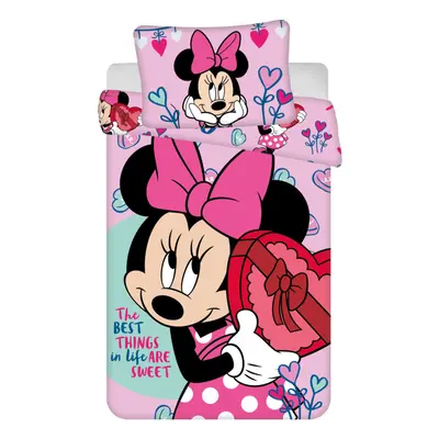 Disney Minnie Sweets gyerek ágyneműhuzat 100×135 cm, 40×60 cm