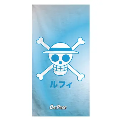 One Piece Skull fürdőlepedő, strand törölköző 70x140cm