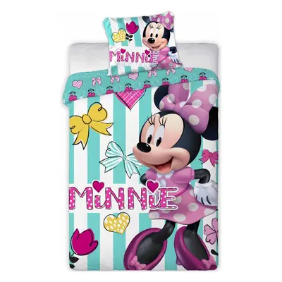 Disney Minnie Delight gyerek ágyneműhuzat 100×135cm, 40×60 cm