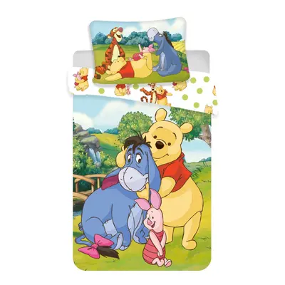 Disney Micimackó Hundred Acre Wood Gyerek ágyneműhuzat 100×135 cm, 40×60 cm