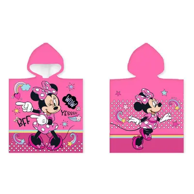 Disney Minnie BFF strand törölköző poncsó 50x100 cm