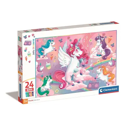 Unikornis Jolly 24 db-os maxi puzzle Clementoni