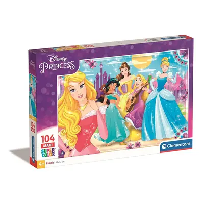 Disney Hercegnők Kingdom 104 db-os maxi puzzle Clementoni