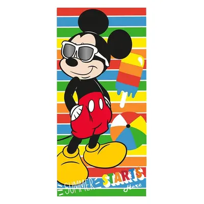 Disney Mickey Summer fürdőlepedő, strand törölköző 70x140cm