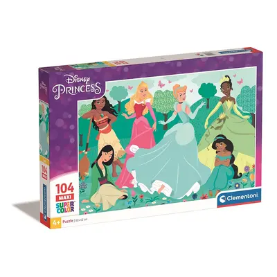 Disney Hercegnők Outside 104 db-os maxi puzzle Clementoni