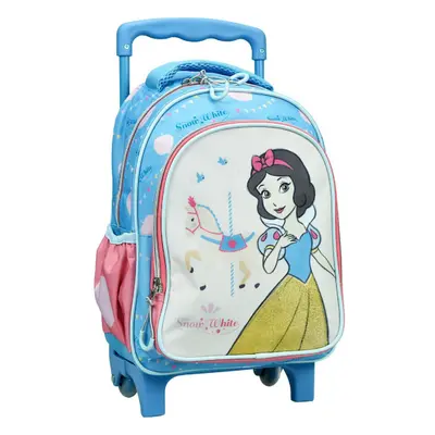 Disney Hercegnők Snow White gurulós ovis hátizsák, táska 30 cm